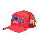 Godspeed Forever Trucker Hat Red/Blue/White