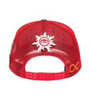 Godspeed Forever Trucker Hat Red/Blue/White