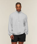 Train 1/4 Zip regular Light Grey Core Marl