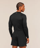 Train Long Sleeve T-Shirt muscle fit Black
