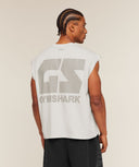 Accent Capped Sleeve T-Shirt Light Grey