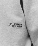 Hybrid Sweatshirt oversized fit Bros Soft Grey Marl