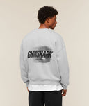 Hybrid Sweatshirt oversized fit Bros Soft Grey Marl