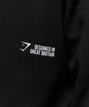 Hybrid Sweatshirt oversized fit Black