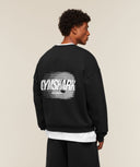 Hybrid Sweatshirt oversized fit Black