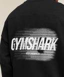 Hybrid Sweatshirt oversized fit Black