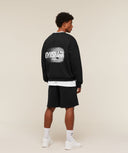 Hybrid Sweatshirt oversized fit Black