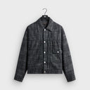 Kith Textured Indigo Alonzo Jacket - Dark Indigo