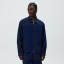 Kith Stitched Patchwork Connor Blouson Jacket - Dark Indigo