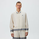 Kith Cupro Linen Zip Front Sanford Shirt - Silk