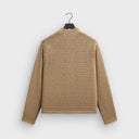 Kith Crochet Luke Zip Front Sweater - Durum