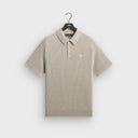 Kith Basket Weave Tilden Polo - Light Heather Grey