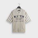 Kith Silk Linen Chenille Stripe Pacey Shirt - Sandrift