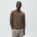 Kith Super Fine Viscose Knit Baldwin Polo - Legion