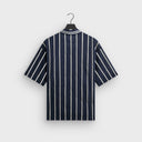 Kith Silk Linen Chenille Stripe Pacey Shirt - Nocturnal