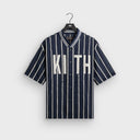 Kith Silk Linen Chenille Stripe Pacey Shirt - Nocturnal