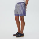 Kith Poplin Stripe Turbo Short - Darkshore