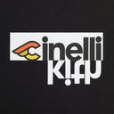 Kith for Cinelli Upside Down Tee Black