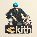 Kith for Cinelli Italo Lupi Tee Sandrift