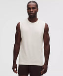 Metal Vent Tech Sleeveless Shirt Updated Fit Light Ivory