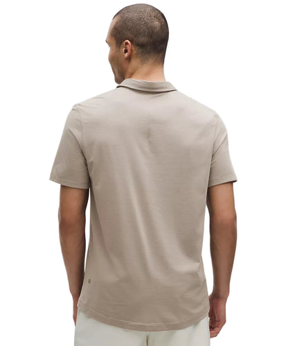 Evolution Short-Sleeve Polo Shirt Warm Ash Grey