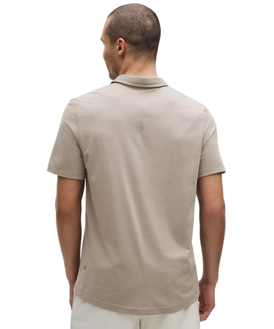 Evolution Short-Sleeve Polo Shirt Warm Ash Grey