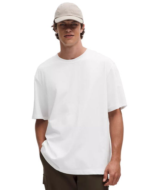 Heavyweight Cotton Jersey T-Shirt Palm White