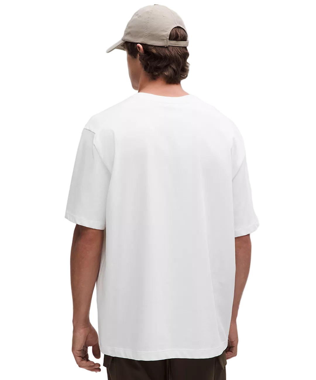 Heavyweight Cotton Jersey T-Shirt Palm White