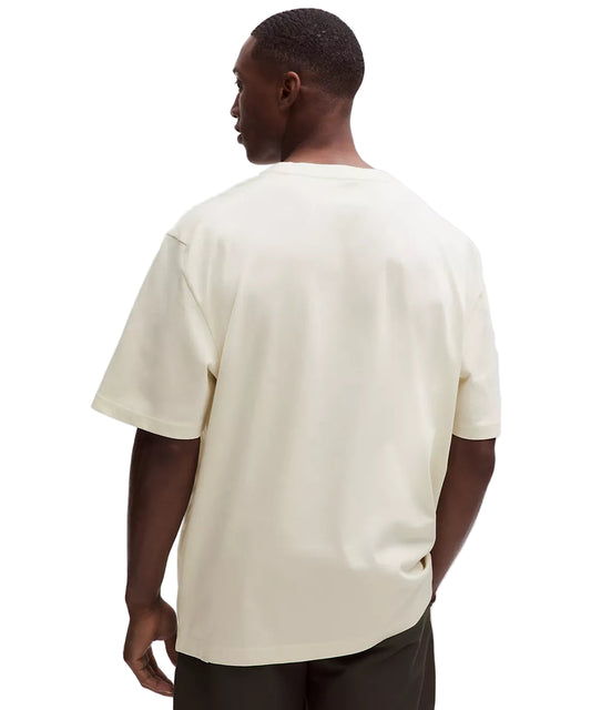Heavyweight Cotton Jersey T-Shirt Palm Light Ivory