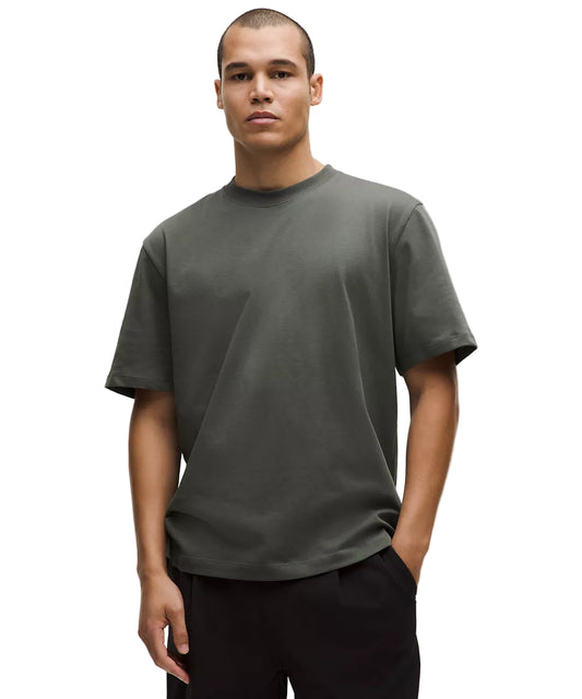 Heavyweight Cotton Jersey T-Shirt Palm Deco