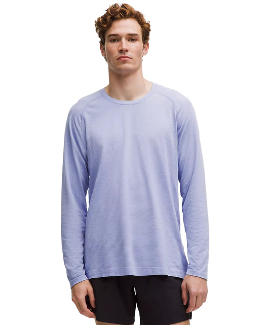 Metal Vent Tech Long-Sleeve Shirt Serene Blue/Dusty Lilac