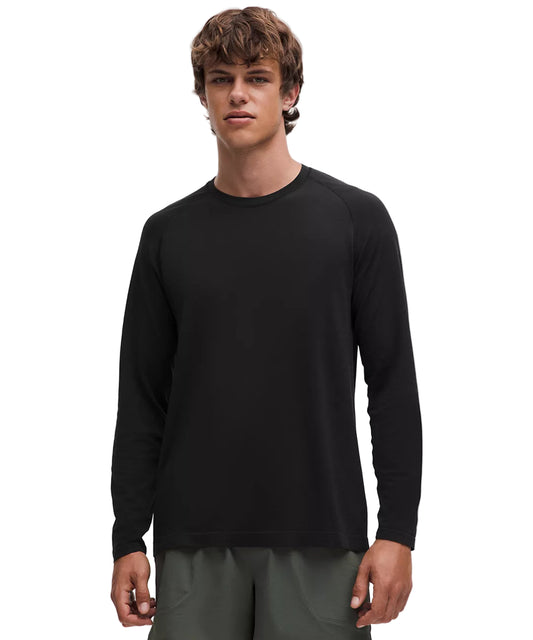 Metal Vent Tech Long-Sleeve Shirt Black/Black