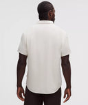 Airing Easy Short-Sleeve Shirt Grid Drift White Multi