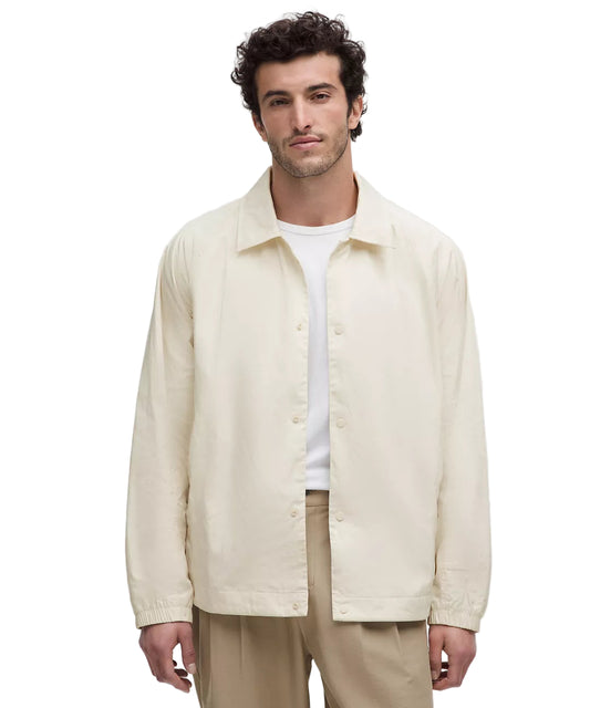 Coaches Jacket Light Ivory