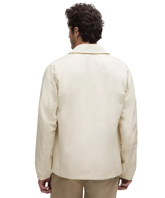 Coaches Jacket Light Ivory