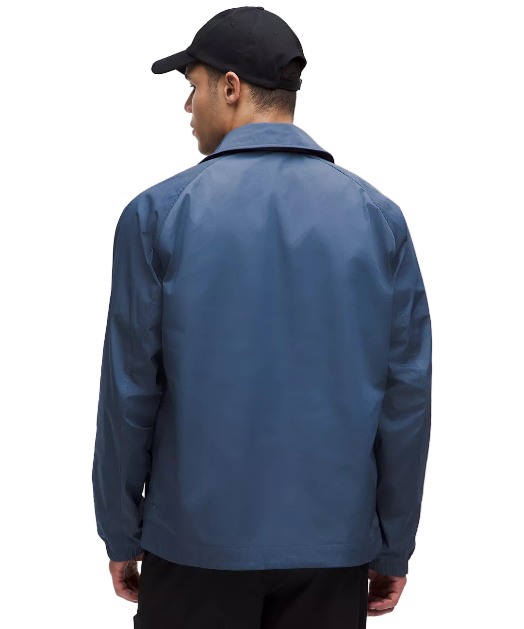 Coaches Jacket Blue Twill