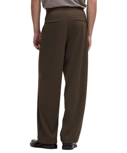 Men's Daydrift Relaxed-Fit Pleated Trouser Regular Olive Brown