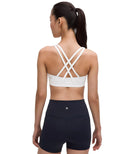 lululemon Energy Bra Medium Support White