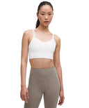 Like a Cloud Longline Bra Light Support White