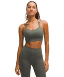 Like a Cloud Longline Bra Light Support Palm Deco