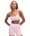 Flow Y Bra Nulu Light Support Blissful Pink
