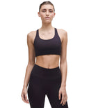 Nulux Strappy-Back Sports Bra Medium Support Nightmoth