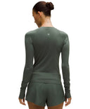 Swiftly Tech Long-Sleeve Shirt 2.0 Waist Length Palm Deco