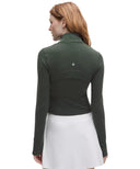 Define Cropped Jacket Nulu Rainforest Green