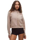 Scuba Oversized Full-Zip Hoodie Nutmeg/Gold