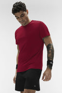 Conquer Reform Crewneck Short Sleeve - Garnet