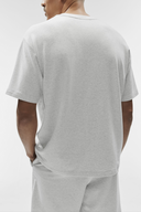 ALO Double Take Short Sleeve  White Heather