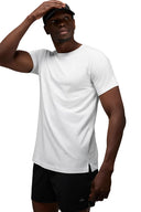 ALO Vapor Crewneck Short Sleeve White