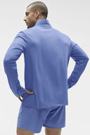 ALO Conquer 1/4 Zip Reform Long Sleeve Provence Blue