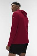 Conquer Reform Long Sleeve With Hood Garnet